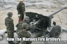 marines cannon