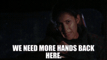 Station19 Andy Herrera GIF - Station19 Andy Herrera We Need More Hands Back Here GIFs