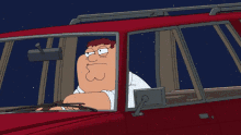 family guy peter griffin drunk in the car