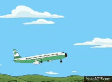 Airplane Landing GIF - Airplane Landing Family Guy GIFs