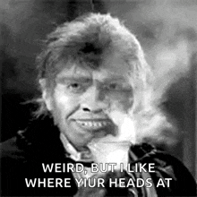 Jekyll And Hyde Monochrome GIF