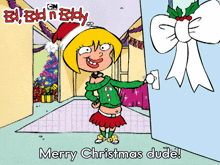 Merry Christmas Dude Nazz GIF - Merry Christmas Dude Nazz Ed Edd N Eddy GIFs