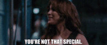 The Back Up Plan Zoe GIF - The Back Up Plan Zoe Youre Not That Special GIFs