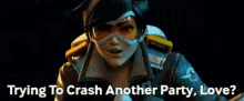 Overwatch Tracer GIF - Overwatch Tracer Trying To Crash Another Party Love GIFs