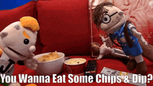 Sml Junior GIF - Sml Junior Chips And Dip GIFs