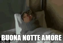 Buona Notte Amore Filini Dorme GIF - Buona Notte Amore Filini Dorme Filini Ortisei GIFs