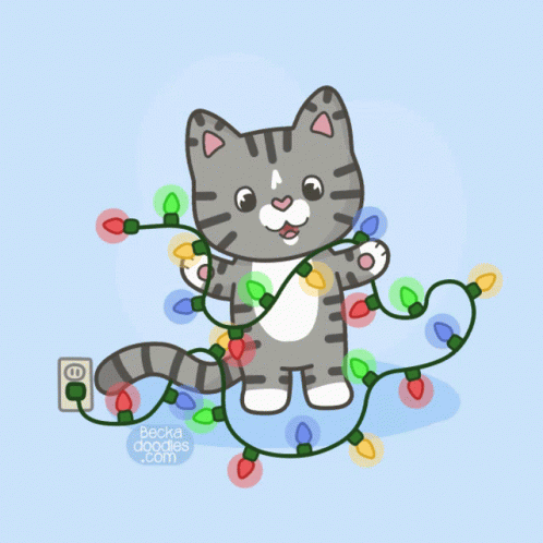 Christmas Cats GIF - Christmas Cats Cat - Descubre y comparte GIF