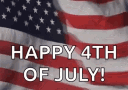 Happy4th Of July American Flag GIF - Happy4th Of July American Flag Independence Day GIFs