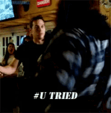 You Tried Supergirl GIF - You Tried Supergirl Chris Wood GIFs