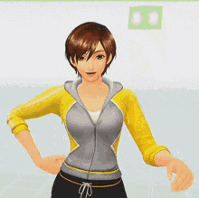Greeting Rin GIF - Greeting Rin Fit Boxing GIFs