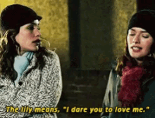 Lily I Dare You To Love Me GIF - Lily I Dare You To Love Me GIFs