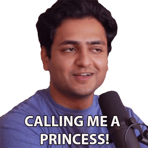 Calling Me A Princess Kenny Sebastian Sticker - Calling Me A Princess Kenny Sebastian Am Ia Princess Stickers