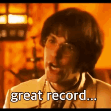 Great Great Record GIF - Great Great Record Fantastic GIFs