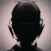 a video of a man 's face is being displayed on bandicam