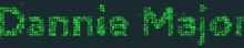 the word coming up is displayed in green on a black background