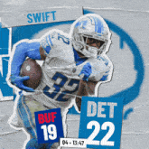 Detroit Lions (22) Vs. Buffalo Bills (19) Fourth Quarter GIF - Nfl National Football League Football League GIFs