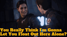 Star Wars Iden Versio GIF - Star Wars Iden Versio You Really Think Im Gonna Let You GIFs