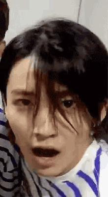 Crazy Jeonghan GIF - Crazy Jeonghan Hair Flip GIFs