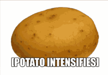 potato intensifies potato intensifying shaking