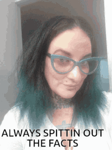 Spittinout The Facts Ombre Hair GIF - Spittinout The Facts Facts Ombre Hair GIFs