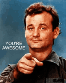 Youre Awesome Pointing GIF - Youre Awesome Pointing Raised Eyebrows GIFs