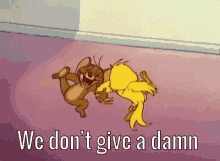 We Dont Give A Damn Jerry GIF - We Dont Give A Damn Jerry GIFs