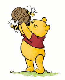 Winnie The Pooh Honey GIF - Winnie The Pooh Honey Honey Pot GIFs