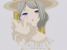 Nene Kusanagi Good Morning GIF - Nene Kusanagi Nene Good Morning GIFs