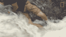 Oops Primal Survivor GIF - Oops Primal Survivor Battling The Current GIFs