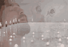 Alpnavruz Bathing GIF - Alpnavruz Bathing Candles GIFs