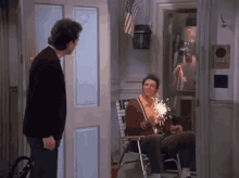 Seinfeld Fireworks GIF - Seinfeld Fireworks Celebrate GIFs