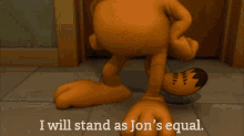 Garfield Jon GIF - Garfield Jon Equals GIFs