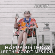 Celebrategoodtimes Oldwoman GIF