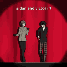 Aidan And Victor Akechi GIF - Aidan And Victor Akechi Akira GIFs