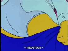 Homer Getting Dressed GIF