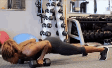 Fitness Girl GIF - Fitness Push Up Workout GIFs