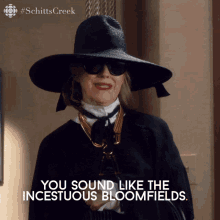 You Sound Like The Incestuous Bloomfields Moira Rose GIF - You Sound Like The Incestuous Bloomfields Moira Rose Catherine Ohara GIFs