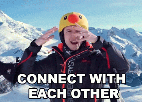 Connect With Each Other Mrroflwaffles GIF - Connect With Each Other Mrroflwaffles Building A Relationship GIF