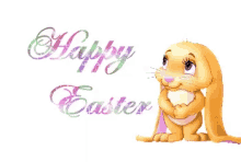 Happy Easter Easter Bunny GIF - Happy Easter Easter Bunny Long Ears GIFs