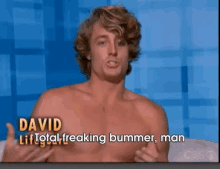 David Reacts To Losing The No Have Nots Challenge In Bb15 GIF - Bigbrother Realitytv Surfer GIFs