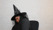 Ajay Deluxe Twerking In Witch Hat GIF