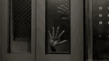 Elevator Hands GIF - Elevator Hands Hands Behind Glass GIFs