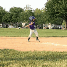 kids playing baseball for fun