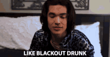 Like Blackout Drunk Conan Gray GIF - Like Blackout Drunk Conan Gray Wish You Were Sober GIFs