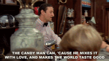 The Candy Man Cause He Mixes It With Love And Makes The World Taste Good Willy Wonka And The Chocolate Factory GIF - The Candy Man Cause He Mixes It With Love And Makes The World Taste Good Willy Wonka And The Chocolate Factory Candy Man Make World Better GIFs