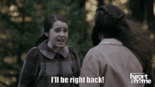 Running Away Ill Be Back GIF - Running Away Ill Be Back Hearties GIFs
