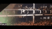 Crowd Surfing From Above GIF - Foals Foals Music Jump GIFs