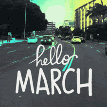 Hello March GIF