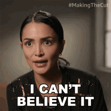 I Cant Believe It Andrea Salazar GIF - I Cant Believe It Andrea Salazar Making The Cut GIFs
