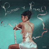 a naked woman in a corset is on the cover of princess of power